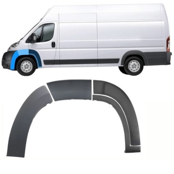Listwy przód komplet max Ducato Boxer Jumper 2006-