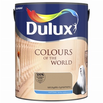DULUX KOLORY ŚWIATA - Szczypta cynamonu 5L