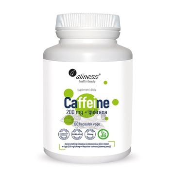 Kofeina i Guarana ALINESS | Energia Odchudzanie