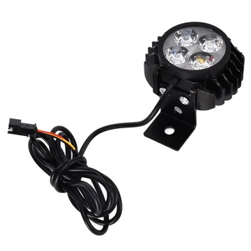 Reflektory motocyklowe LED Okrągły anioł 2 w 1