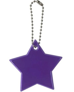 ODBLASKOWA ZAWIESZKA ODBLASK BRELOK GWIAZDKA