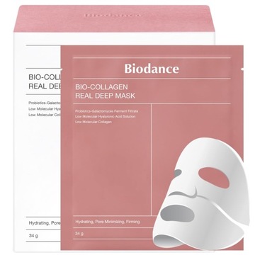 Bio-collagen Real Deep Mask Biodance, 4 шт.