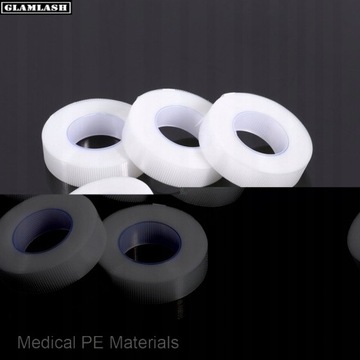 GLAMLASH 5PCS Transparent Medical PE False Ey