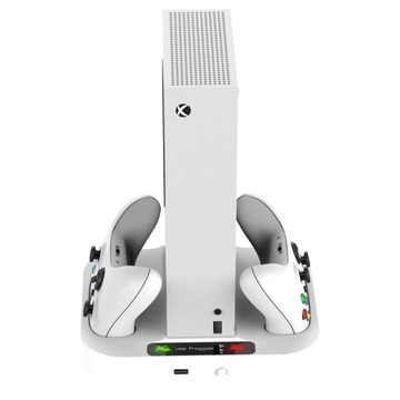 ОХЛАЖДАЮЩАЯ ПОДСТАВКА ЗАРЯДНОЕ УСТРОЙСТВО ДОК-СТАНЦИЯ ДЛЯ XBOX SERIES S FROGGIEX