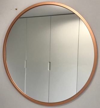 КРУГЛОЕ МЕДНОЕ ЗЕРКАЛО-ЛОФТ 70 СМ