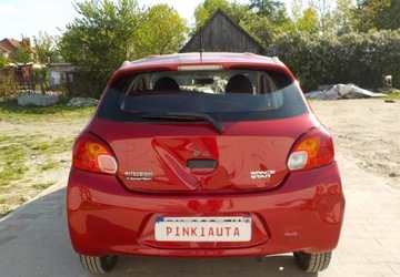 Mitsubishi Space Star Hatchback 5d 1.0 71KM 2015 Mitsubishi Space Star Okazja Benzyna 71KM, zdjęcie 6