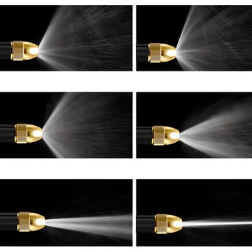 САДОВЫЙ ПИСТОЛЕТ ДЛЯ САДОВОГО ШЛАНГА МЕТАЛЛИЧЕСКИЙ ДОЖДЕВАТЕЛЬ ФУНКЦИИ ЧЕРНЫЙ