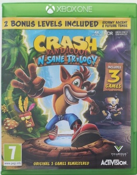 CRASH BANDICOOT N'SANE TRILOGY - XBOX ONE