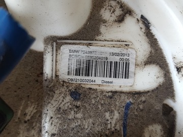 BMW 1 F20 F21 11R- 1.6 D ČERPADLO PALIVA PLOVÁK