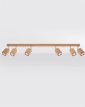 Plafon KEKE 6 dąb Peach Puff Sollux (SL.1039)