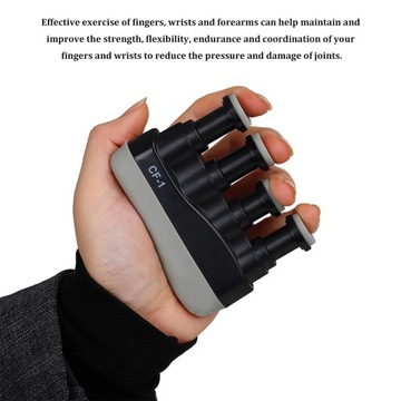 Портативный гитарный бас-гитара, фортепиано, тренажер для пальцев, рука