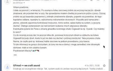 GFmod Advanced Pro MK3 — аудиокабель питания