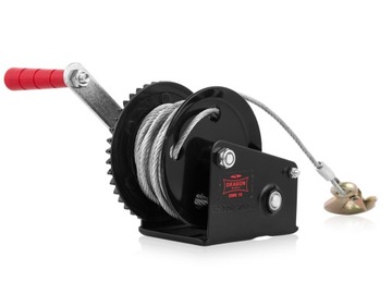 РУЧНАЯ ТРОСОВАЯ ЛЕБЕДКА Портативная майорановая лебедка DRAGON 725 кг