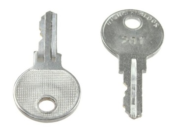 Klucz MASTER, awaryjny do zamka szyfrowego M215