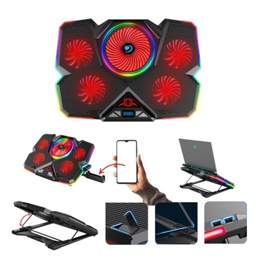 PODSTAWKA PODKŁADKA CHŁODZĄCA POD LAPTOP-A 12-17'