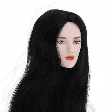 1/6 BJD Męska głowa lalki czarna