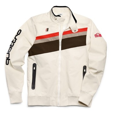 KURTKA AUDI UNISEX HERITAGE OFFWHITE ROZMIAR S