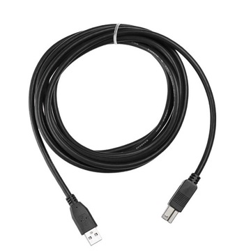 BARDZO DŁUGI Kabel USB do drukarki o długości 10 stóp USB typu A męski