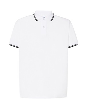 Koszulka Polo Męskie Polówka męska biała XL