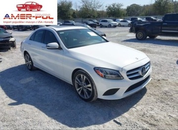 Mercedes Klasa C W206 2021 Mercedes-Benz Klasa C 2021r., C 300, od ubezpieczalni 2.0 Benzyna 255KM