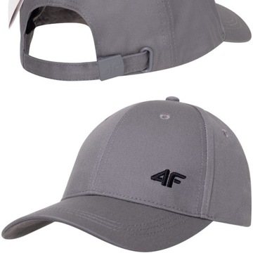 CZAPKA Z DASZKIEM MĘSKA DAMSKA 4F BEJSBOLÓWKA SPORTOWA NA CO DZIEŃ WIOSENNA