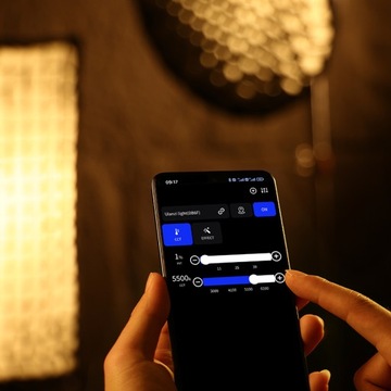 Lampa Studyjna Oświetleniowa LED 120W Foto Video Studio ULANZI VL-120BI