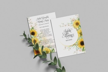 Приглашения однолистовые 15х10см. 30 шт. Белый, голубой нежный цветок.