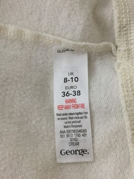 George kremowa bluza S/M *PW485*