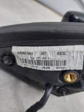 SKODA OE 5JB857408F ZRCÁTKO PIN