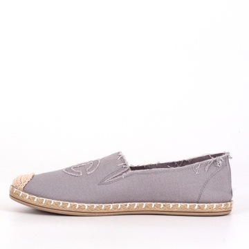 BUTY DAMSKIE ESPADRYLE TENISÓWKI LEKKIE WSUWANE