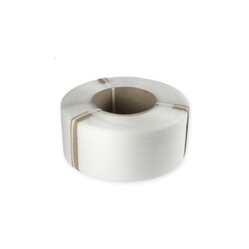 TAŚMY PP TAŚMA BANDUJĄCA DO SPINANIA PALET BANDOWNICA 16MM 16/0,6 BIAŁA