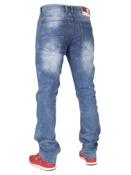 Spodnie męskie jeans W:33 90 CM L:32 granat