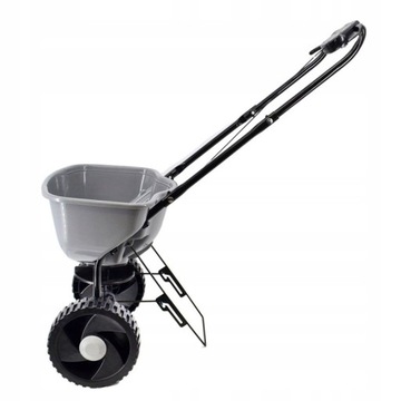 SOLIDNY SIEWNIK DO TRAWY ROZSIEWACZ NAWOZÓW NASION SOLI 15L METALOWY