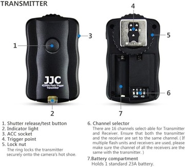 JF-U3 Radio Studio Flash Trigger для NIKON С ДИСТАНЦИОННЫМ УПРАВЛЕНИЕМ