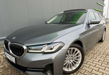 BMW Seria 5 G30-G31 Touring Facelifting 2.0 520d 190KM 2021 BMW Seria 5 BMW Seria 5 520d Luxury Line sport 2.0 Diesel 190KM, zdjęcie 1