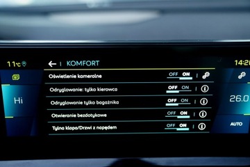 Peugeot 3008 II Plug-In Hybrid Facelifting 1.6 HYBRID 225KM 2022 Peugeot 3008 GT LINE kamera skóra NAWI grip, zdjęcie 35