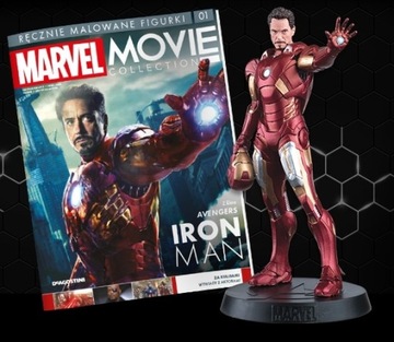 КОЛЛЕКЦИЯ MARVEL MOVIE №1 + фигурка ЖЕЛЕЗНОГО ЧЕЛОВЕКА