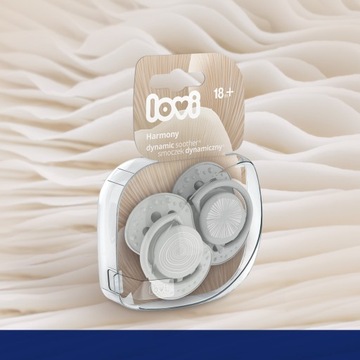 LOVI Соска LOVI динамическая 18м+ 2 шт.