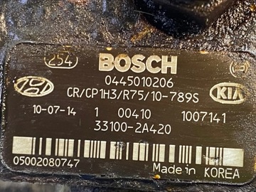 KIA SOUL 1600CM3 2010 PUMPY VSTŘIKOVAČE HATCHBACK 331002A420