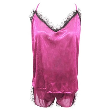 Women Sexy Pajama Sets Elegant Ladies Satin Sleepw