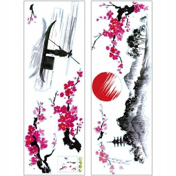 Naklejki ścienne Japonia Chińskie naklejki