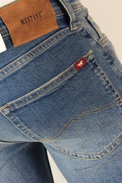 MUSTANG ORLANDO TAPERED SLIM SPODNIE JEANS _ W33 L34