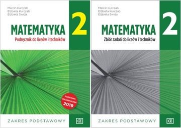 Pakiet: Matematyka 2 Podręcznik Zbiór zadań ZP
