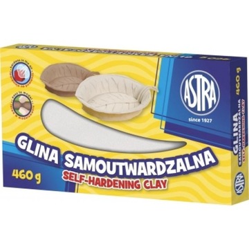 Glina samoutwardzalna Astra 460g biała