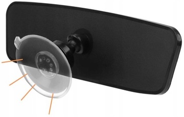 ВНУТРЕННЕЕ ЗЕРКАЛО ЗАДНЕГО ВИДА С ПРИСОСКОЙ, УНИВЕРСАЛЬНОЕ ДЛЯ ОКОН