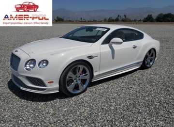 Bentley 2016 Bentley Continental GT 2016 6.0l 6.0 Benzyna 582KM