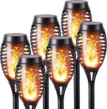 Garden Solar Flashing Dancing Flame Lamp