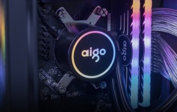 Водяное охлаждение DarkFlash Ac Se 240 для процессора компьютера привело Argb