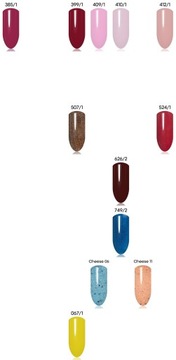 Zestaw do hybrydy z lampą lakier baza 8x La'kier