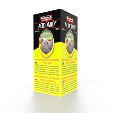 ACIDOMID D 0,5L przeciw kokcydiozie DROBIU drób